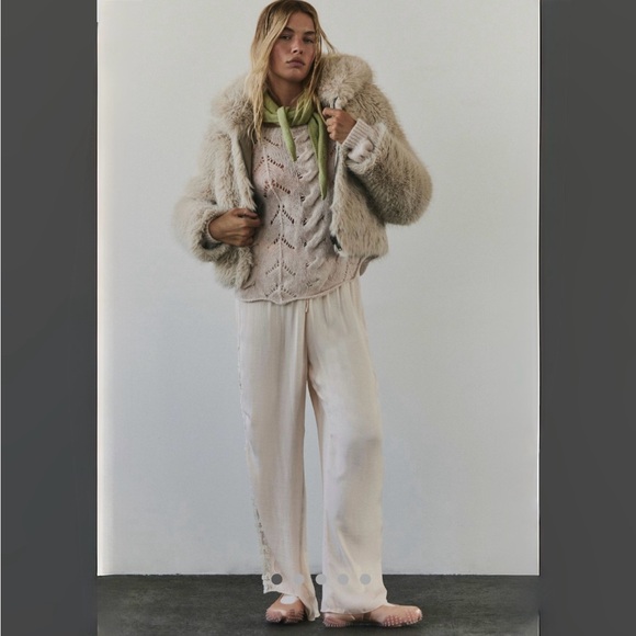 Free People Other - Free People Someone Like You Set New NWT Large Cream Ivory Angel Food